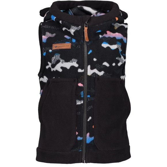 Oberymeyer Girls HoodedLogan Fleece Vest New with Tags Size 8